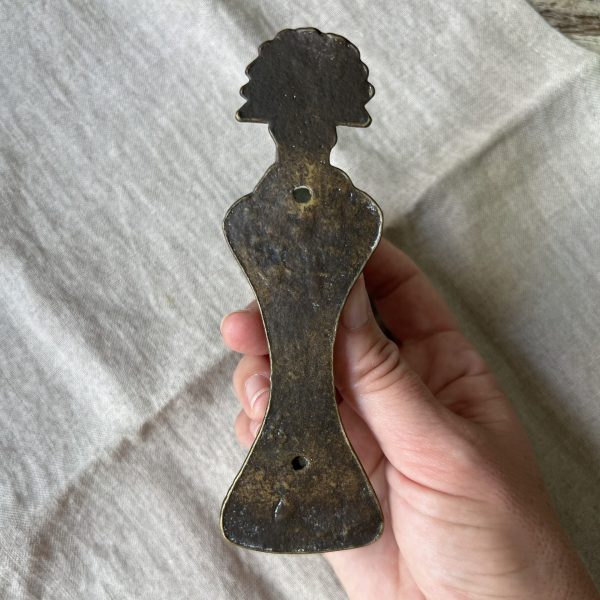 English Brass Horse Door Knocker - Image 4
