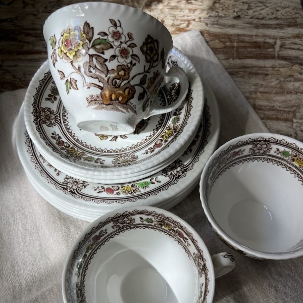 Teacups 3sets + plates