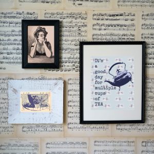 "Multiple Cups" (blue) Bundle Prints