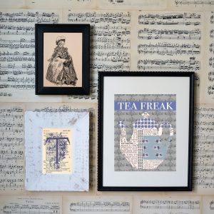 "Tea Freak" (blue) Bundle Prints