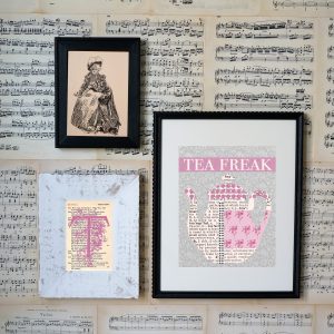 "Tea Freak" (pink) Bundle Prints
