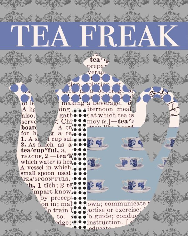 "Tea Freak" (blue) Bundle Prints - Image 2