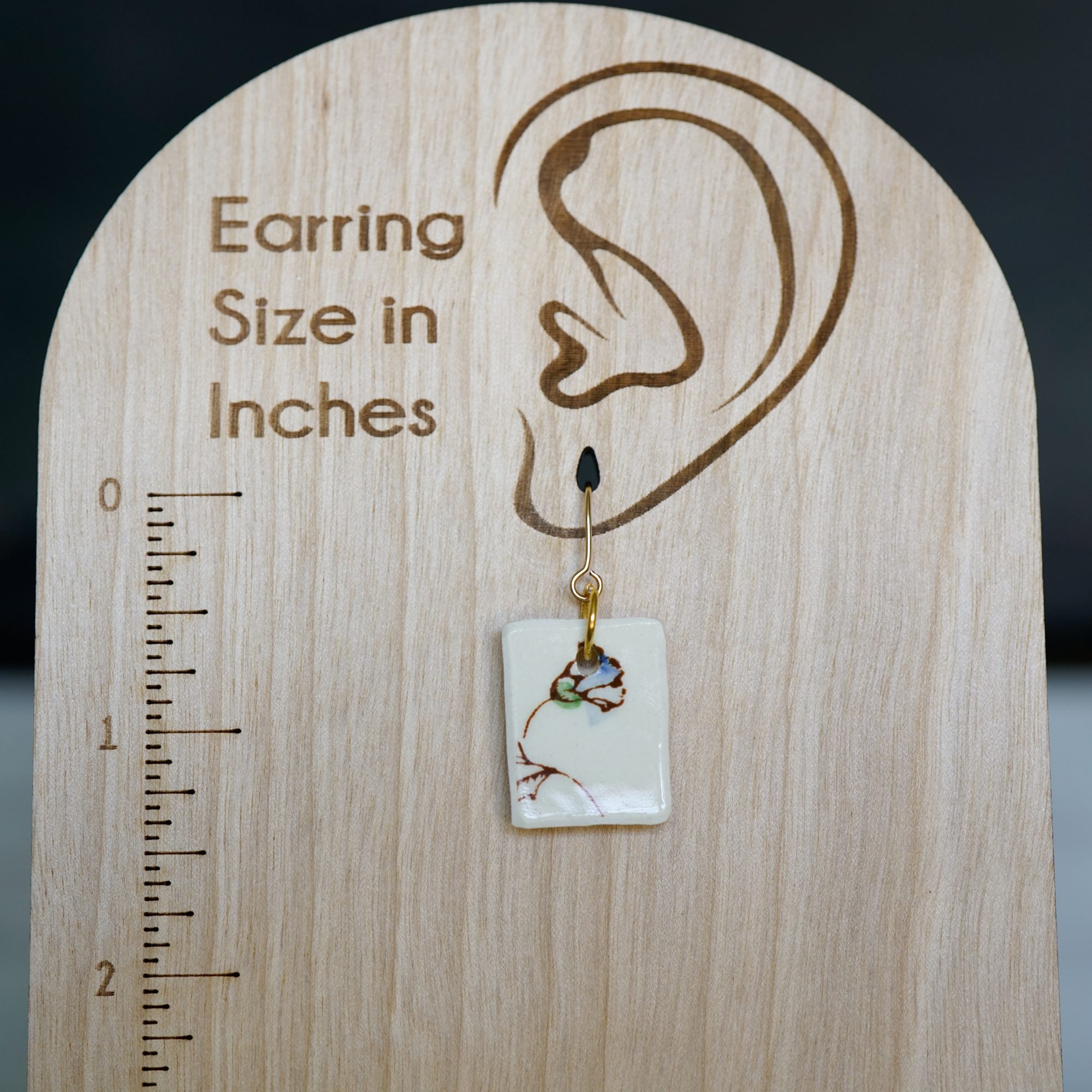 "Desert Bloom" Floral Earrings - Image 3