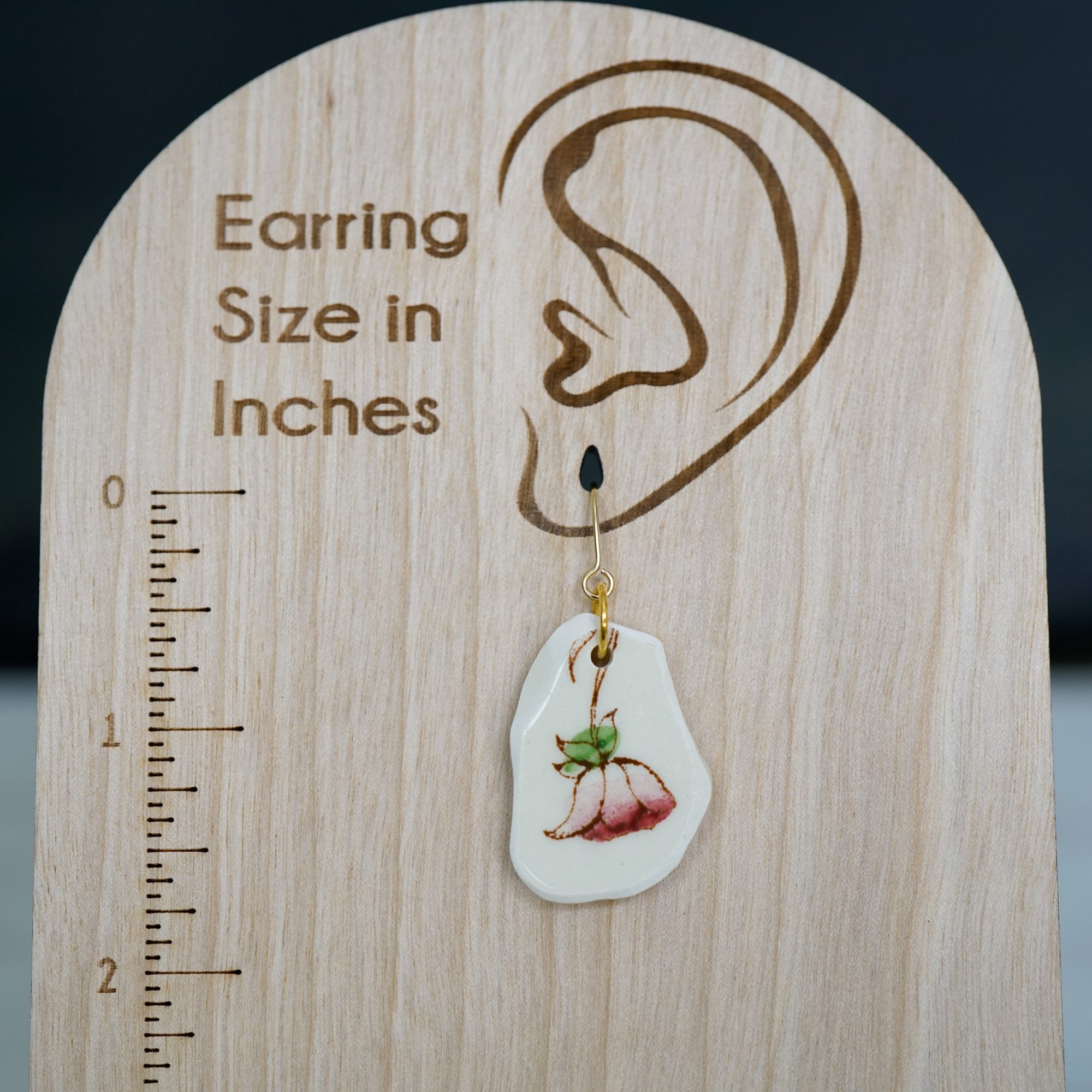 "Desert Bloom" Floral Earrings - Image 3