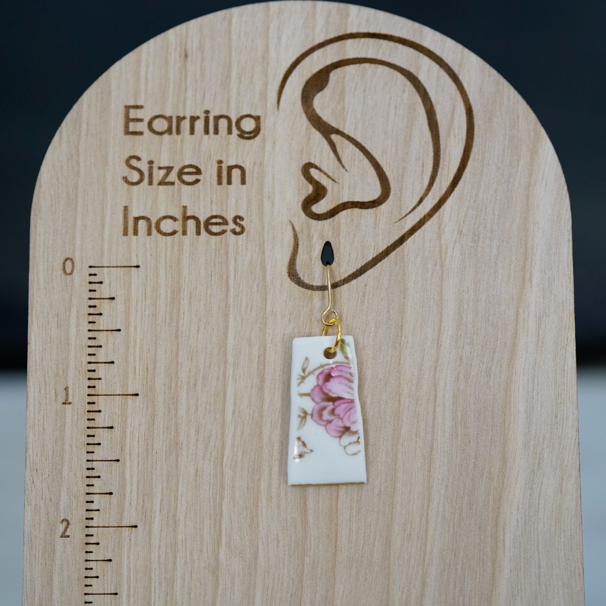 "Mayfair" Floral Earrings - Image 3