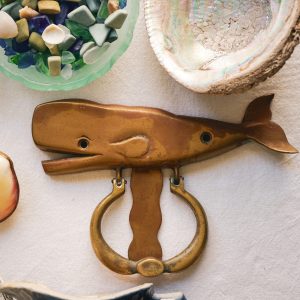 Solid Brass Whale Knocker