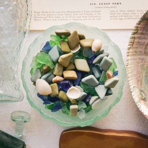Sea Glass and Bowl