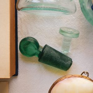 Aqua Glass Bottle Stoppers