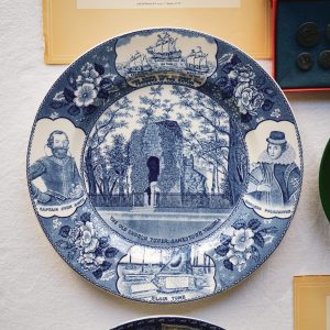 Jamestown Virginia 350th Anniversary Plate