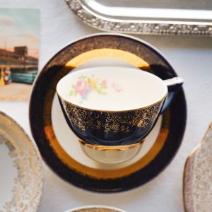 Teacup “Aristocrat Cobalt Blue”