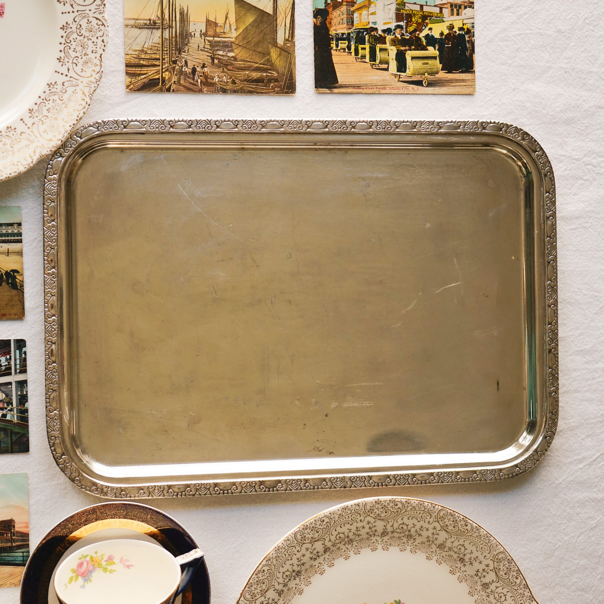 Waldorf Astoria Silver Platter