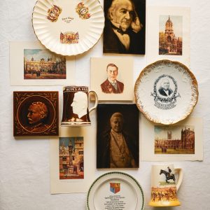 Victorian Men in Brown