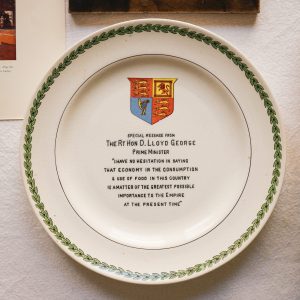 British War Time Plate