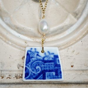 Blue “Willow” Necklace