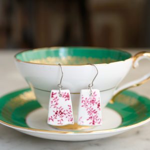 "Pink Ivy" Earrings