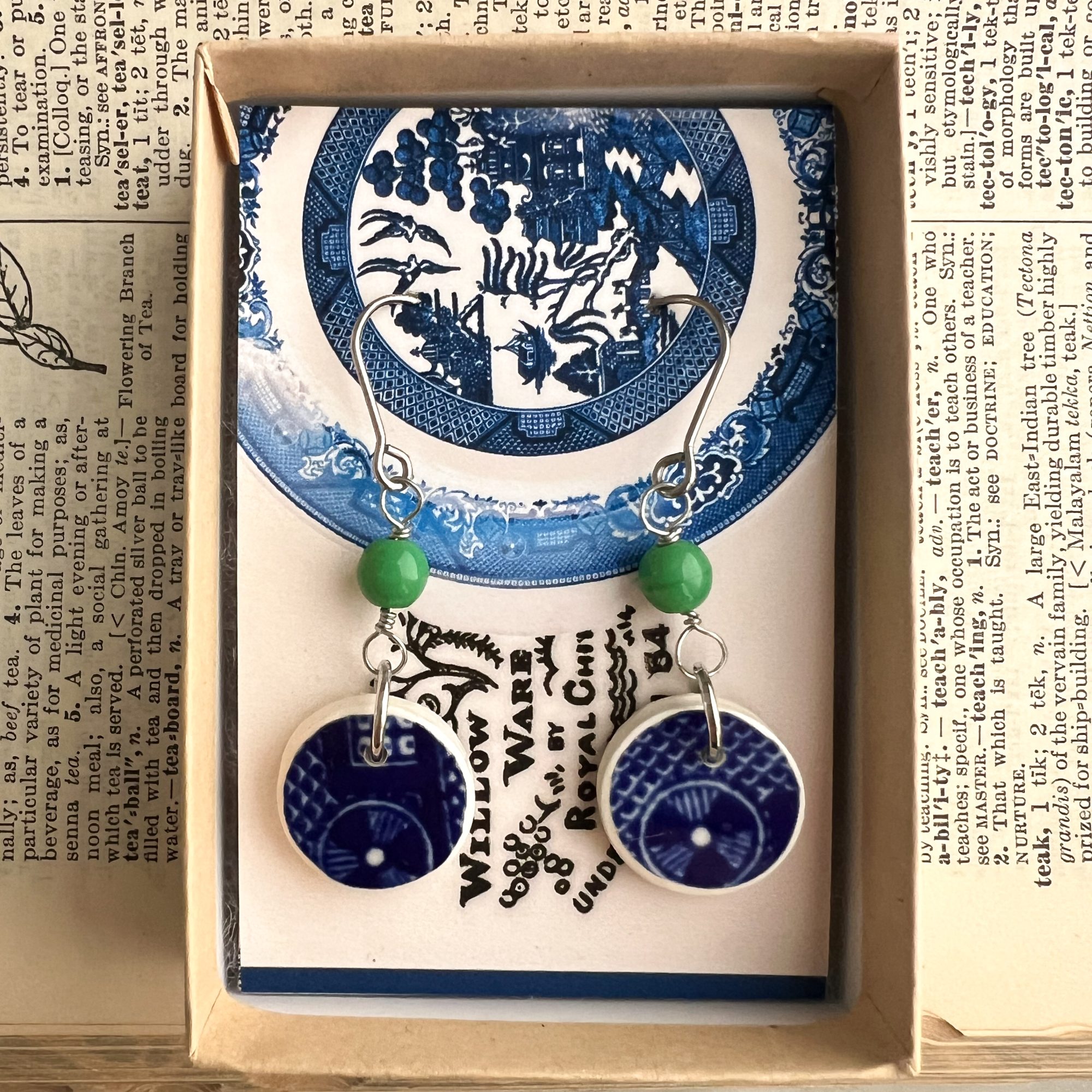 "Willow Ware" Earrings - Image 2