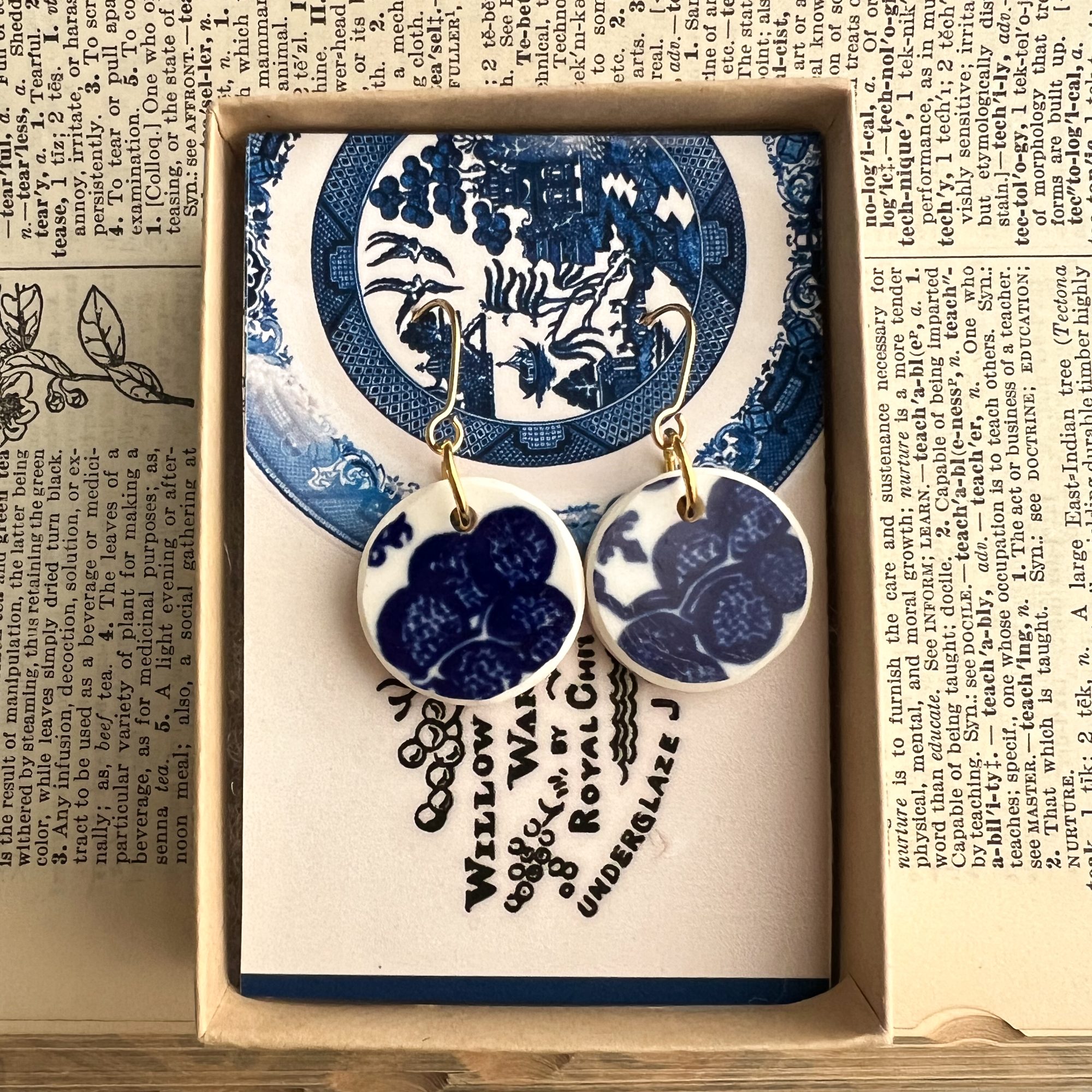 "Willow Ware" Earrings - Image 2