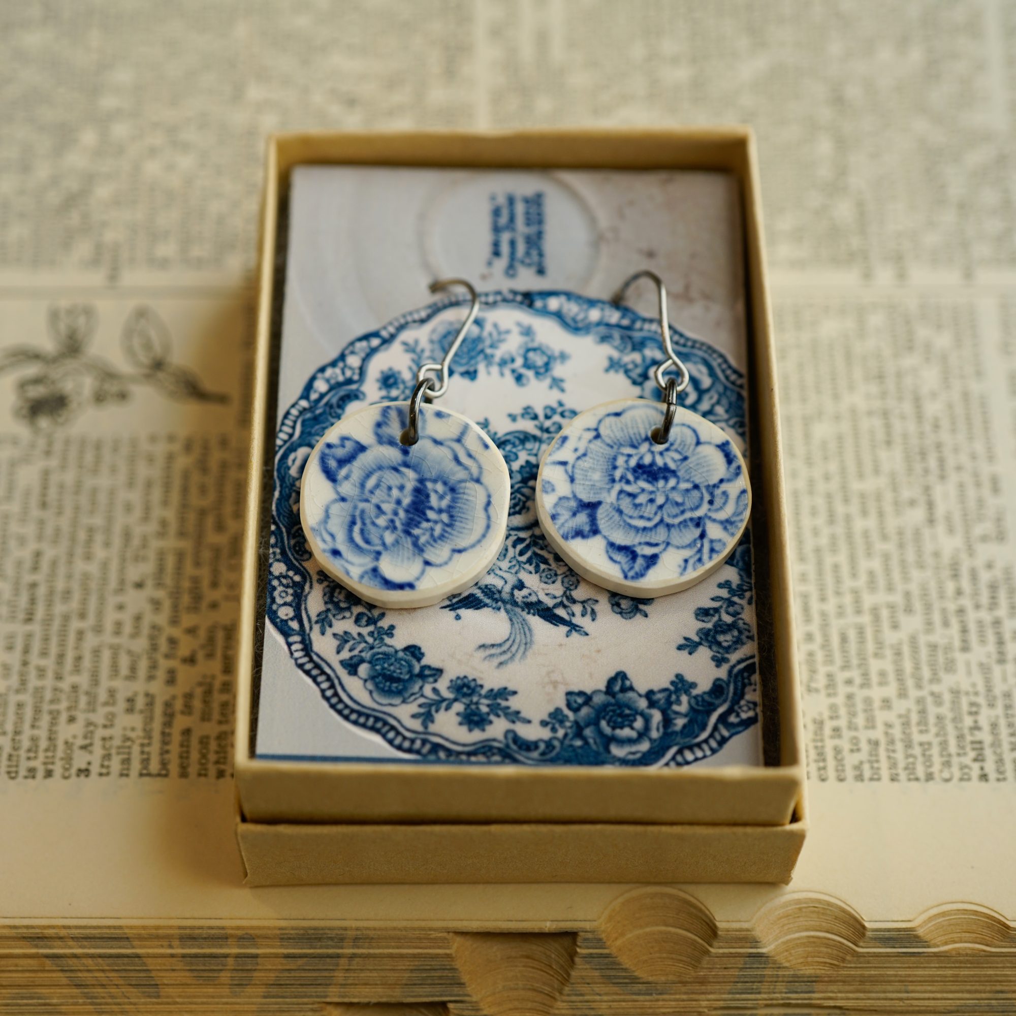 "Bristol Blue" Earrings - Image 3
