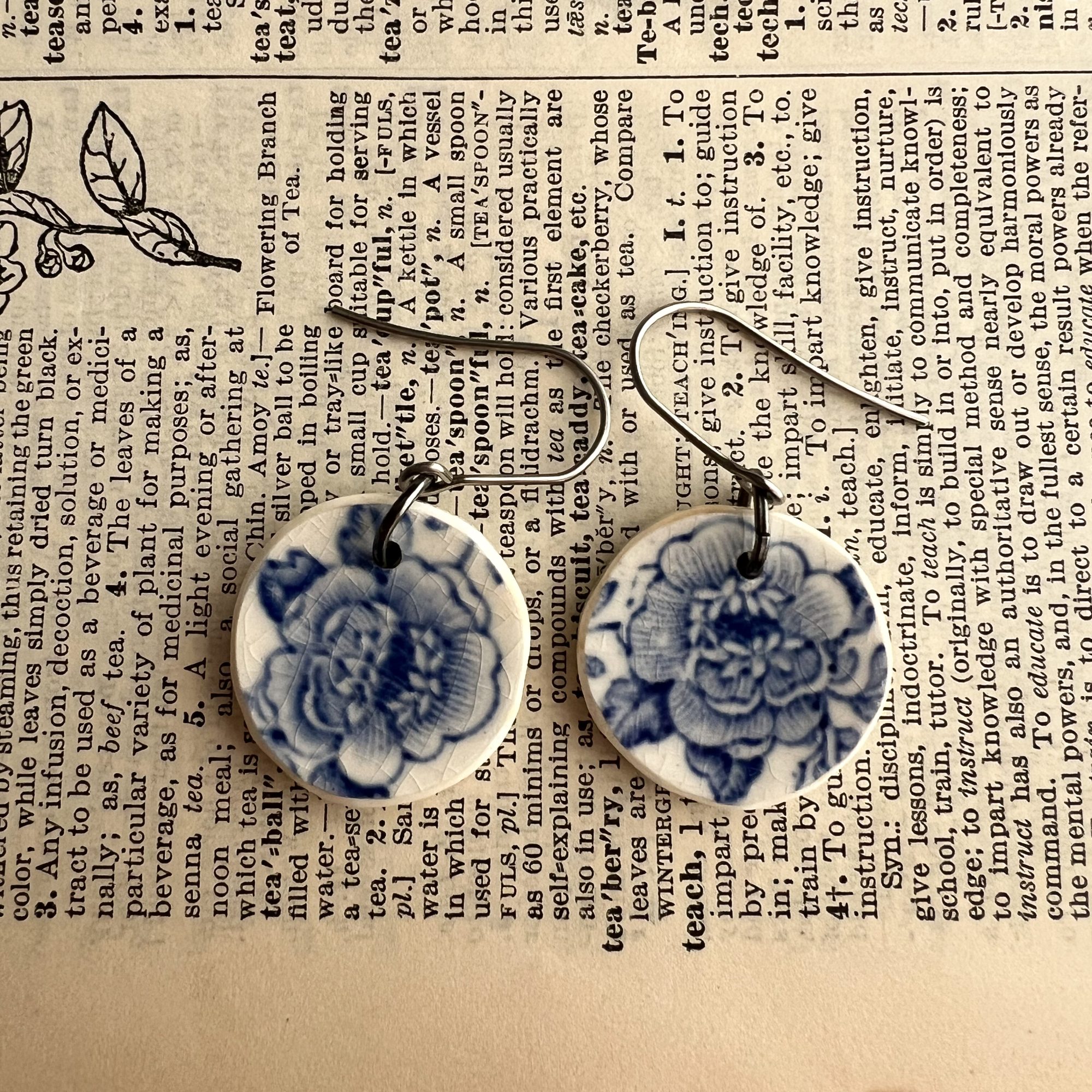 "Bristol Blue" Earrings - Image 2