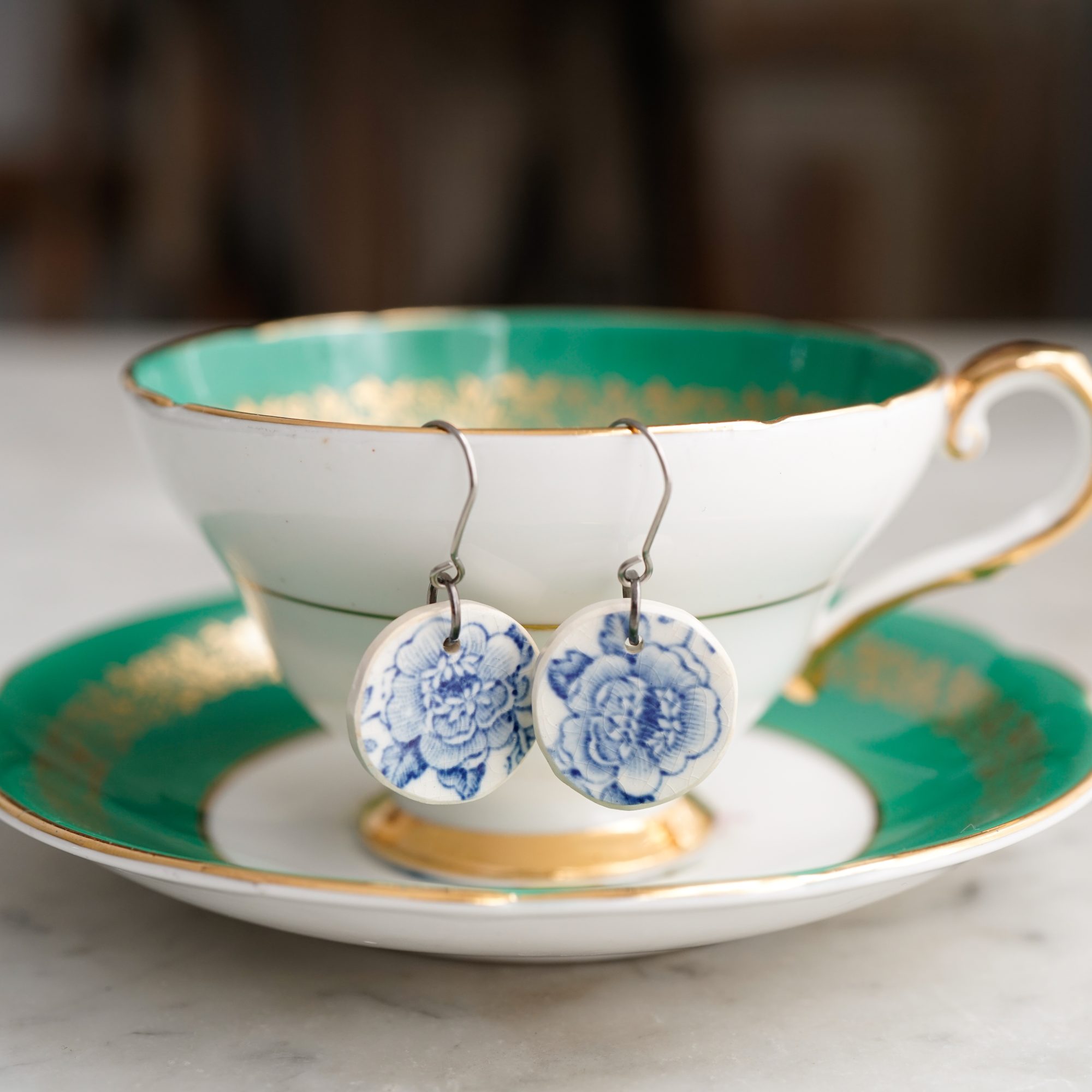 "Bristol Blue" Earrings