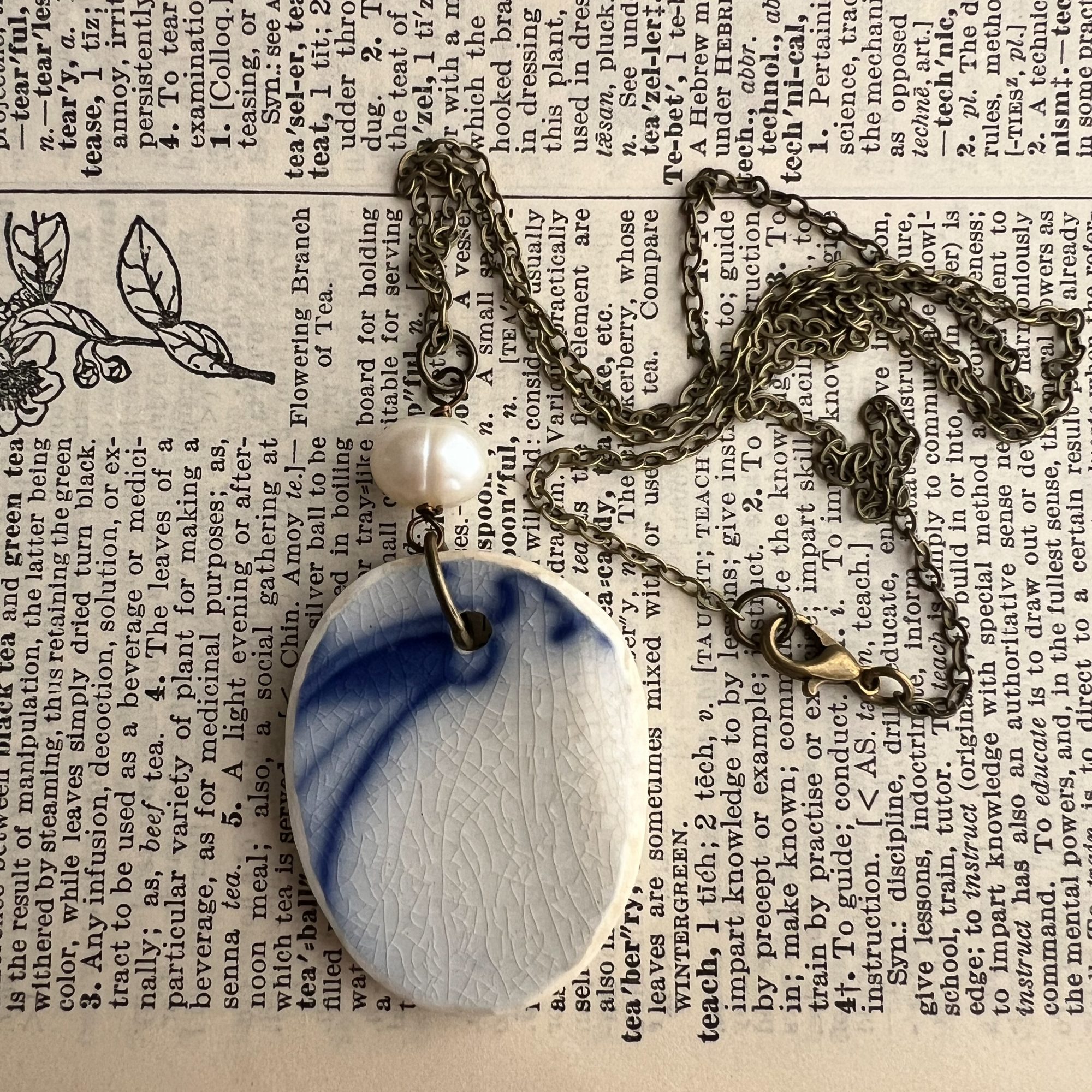 "Flow Blue" Necklace - Image 2