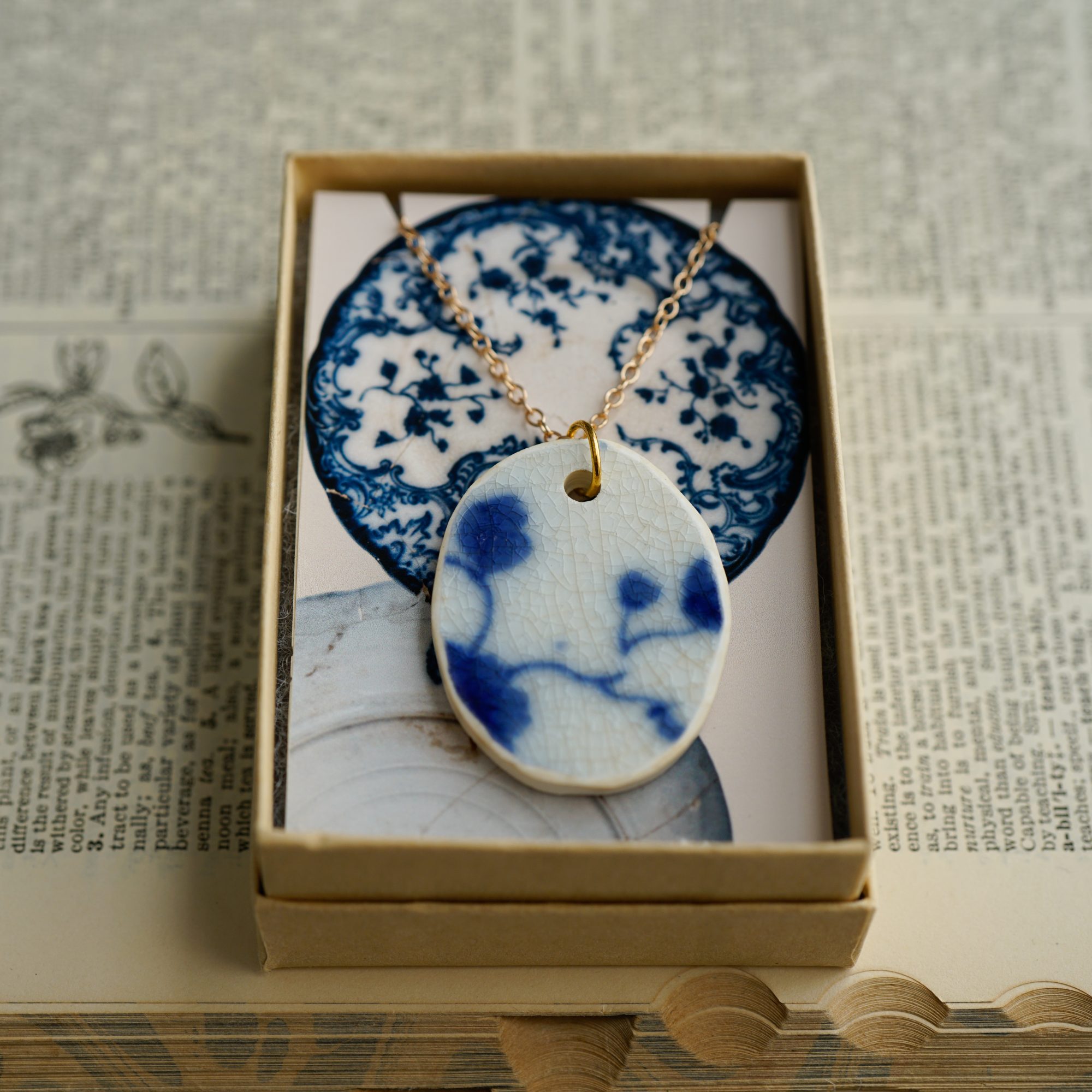"Flow Blue" Necklace - Image 3
